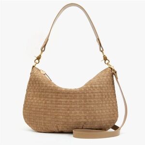Clare V “Clay” Leather and Suede Moyen Messenger